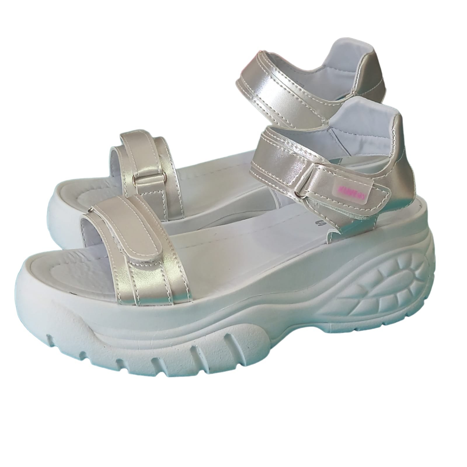 SANDALIA-DOBLE-VELCRO-PLATA