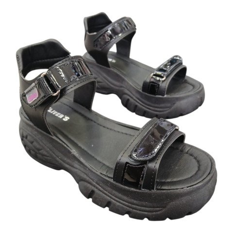 SANDALIA-DOBLE-VELCRO-BLACK